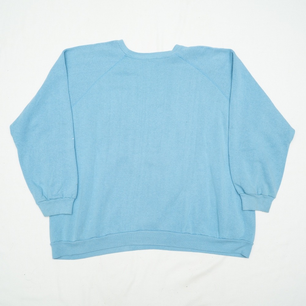 80's Walt Disney Company Mickey Mouse "Merry Christmouse" Christmas Sweater Blue - Picture 3 of 8